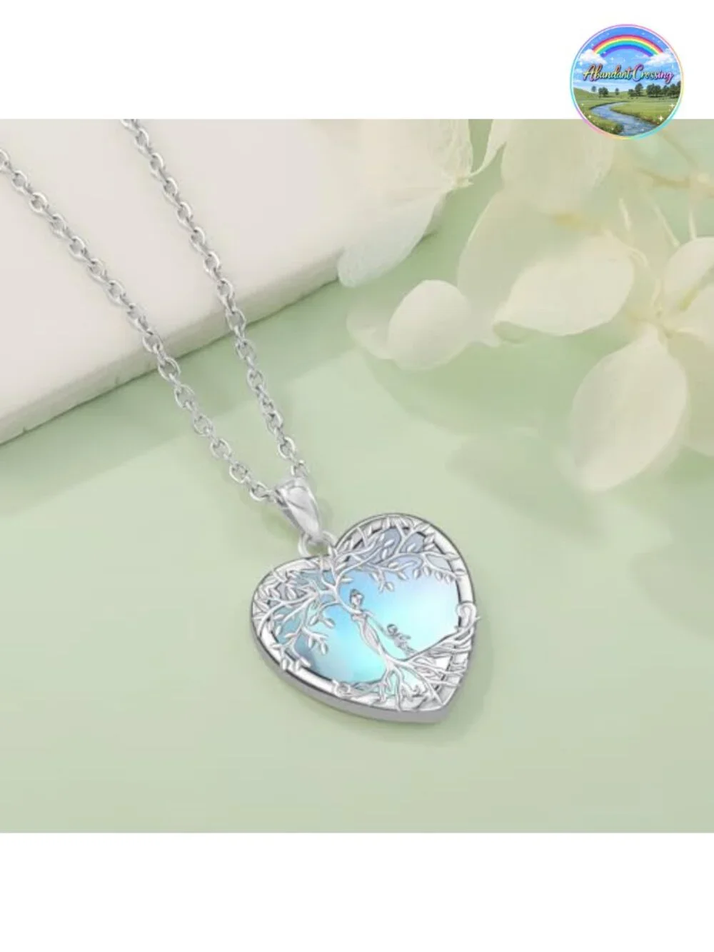 Sterling Silver Tree of Life Pendant Necklace, 22 Inch Chain, Gift Box